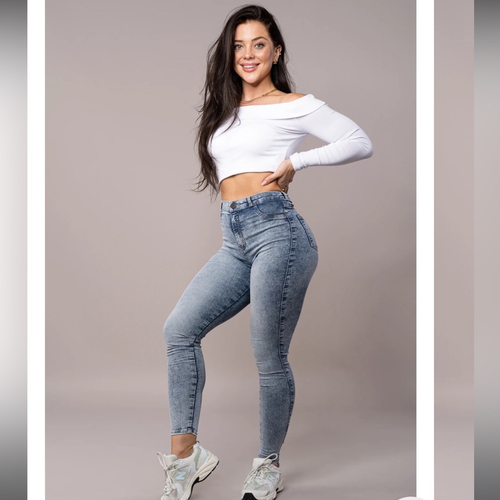 Fitjeans acid wash size L